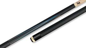 Predator 4-Point Sneaky Pete Pool Cue – Black / Blue – Elephant Pattern Leather Wrap