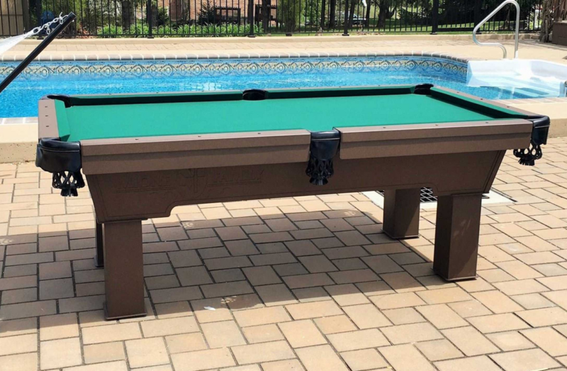 Caesar Pool Table | Outdoor | 7, 8 & 9 Foot | R&R | Olhausen - Image 3