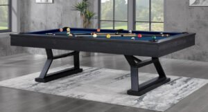 The Durham Pool Table | 8ft | Ink Black Finish | Imperial