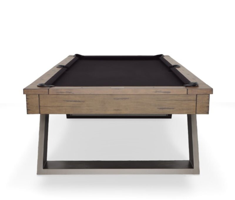 Modesto Pool Table | 8 Foot | Whiskey & Steel Finish | Plank & Hide - Image 4