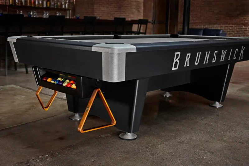 Black Wolf Pro 9' Pool Table - Image 6