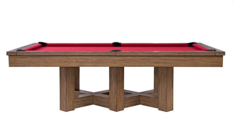Covington Pool Table | 8 Foot | Modern Walnut | Plank & Hide - Image 3