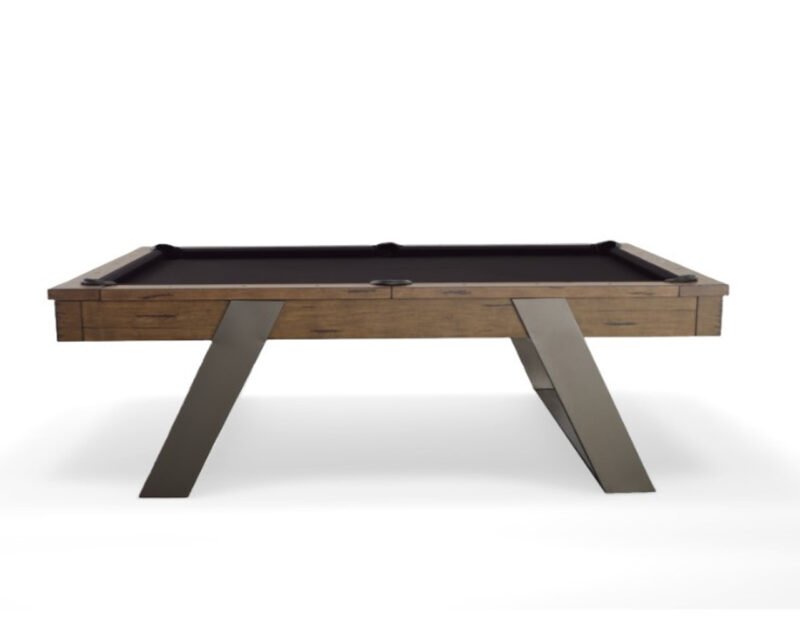 Modesto Pool Table | 8 Foot | Whiskey & Steel Finish | Plank & Hide - Image 5