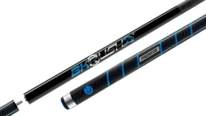 Predator BK Rush + Jump/Break Cue – Sport Wrap, Black, Gold, Red, White, Blue