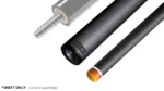 Predator REVO 12.9 mm Shaft for 3/8×10 Joint – Black Vault Plate